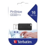 VERBATIM Flash disk 16 GB Store 'n' Go PinStripe, čierny