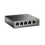 TP-Link switch TL-SF1005P (5x100Mb/s, 4xPoE+, 67W, fanless)