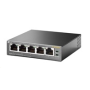 TP-Link switch TL-SF1005P (5x100Mb/s, 4xPoE+, 67W, fanless)