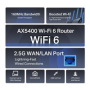 TP-Link Archer AX72 Pro OneMesh WiFi6 router (AX5400,2,4GHz/5GHz,4xGbELAN,1x2,5GbELAN/WAN,1xUSB3.0)