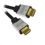 Kábel PREMIUMCORD HDMI A - HDMI A M/M 2 m pozlátené a kovové HQ konektory, 4K