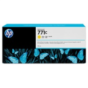 Žltá atramentová kazeta HP 771C DJ, 775 ml, B6Y10A
