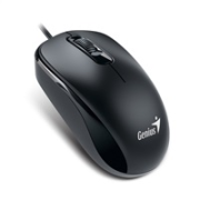 Myš GENIUS DX-110, drôtová, 1000 dpi, USB, čierna