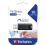 VERBATIM Flash Disk PinStripe USB 3.0, 16 GB - čierna