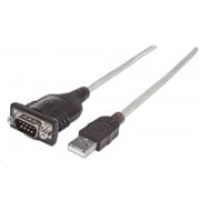 MANHATTAN prevodník USB na sériový port (čip FTDI FT232RL, 45 cm)