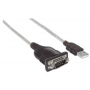MANHATTAN prevodník USB na sériový port (čip FTDI FT232RL, 45 cm)