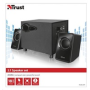 TRUST Reproduktory 2.1 sada reproduktorov so subwooferom Avora - čierna