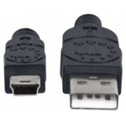 MANHATTAN USB kábel 2.0 Kábel A-mini B 1,8 m