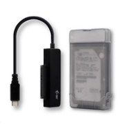 iTec USB 3.0 MySafe Easy, externý rám pevného disku 9,5 mm / 2.5" USB-C 3.1 Gen2, čierna