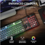 TRUST herní klávesnice GXT 835 Azor Illuminated Gaming Keyboard CZ/SK
