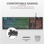 TRUST herní klávesnice GXT 835 Azor Illuminated Gaming Keyboard CZ/SK