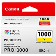 Canon BJ CARTRIDGE PFI-1000 Y (žltá atramentová nádržka)