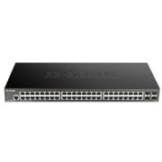 D-Link DGS-1250-52X 52-portový gigabitový inteligentný prepínač, 48x GbE, 4x SFP+