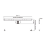 GEMBIRD Držák TV WM-S80F-01, 37"-80" (50kg), tenký, pevný
