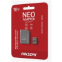 HIKSEMI MicroSDXC karta 128GB, C10, UHS-I, (R:92MB/s, W:40MB/s) + adapter