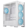 ASUS case TUF GAMING CASE (GT302) TG, Mid Tower, 4x 140mm ARGB Fan, bílá