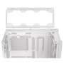 ASUS case TUF GAMING CASE (GT302) TG, Mid Tower, 4x 140mm ARGB Fan, bílá