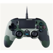 Nacon Wired Compact Controller - ovladač pro PlayStation 4 - camo green