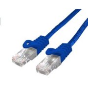 C-TECH kabel patchcord Cat6, UTP, modrý, 0,5m
