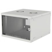 BAZAR Intellinet 19" BASIC rozvaděč 6U/400mm, šedý, rozložený flatpack - Poškozený obal (Komplet)