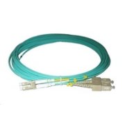 Duplexní patch kabel MM 50/125, OM3, LC-SC, LS0H, 7m