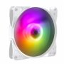 EVOLVEO 12FSW ventilátor 120mm, ARGB, bílý rám, slave