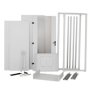 TRITON 19" stojanový rozvaděč 45U/800x1000, rozebíratelný