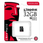Karta Kingston 32GB microSDHC Industrial C10 A1 pSLC v jednom balení
