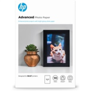HP Advanced Glossy Photo Paper-100 sht/10 x 15 cm borderless,  250 g/m2, Q8692A