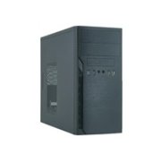 BAZAR - CHIEFTEC skříň Elox Series / Minitower, HO-12B-OP, Black, bez zdroje - Poškozený obal 
