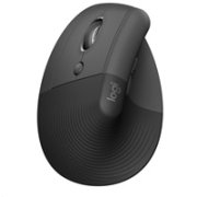 BAZAR - Logitech Lift Left Vertikální ergonomická myš pro leváky, graphite/ black - rozbaleno