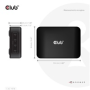Club3D cestovní nabíječka 240W GaN technologie, 4xUSB-C, PPS + PD 3.1 Support