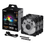ASUS ventilátor TUF GAMING TR120 ARGB Reverse, 3x120mm, černá