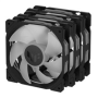 ASUS ventilátor TUF GAMING TR120 ARGB, 3x120mm, černá