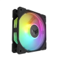 ASUS ventilátor TUF GAMING TR120 ARGB, 3x120mm, černá