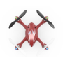 Hubsan Dron H107C 720p red&grey