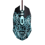 TRUST myš GXT 105X Izza Mouse, optická, černá