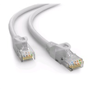 C-TECH kabel patchcord Cat6e, UTP, šedý, 5m