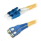 Duplexní patch kabel SM 9/125, OS2, LC-SC, LS0H, 7m