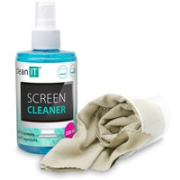 CLEAN IT Roztok na čistenie obrazovky 200 ml s utierkou v uzávere
