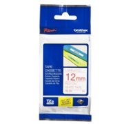 BROTHER TZE232 - 12 mm široká kazeta TZ, laminovaná TZE-232, biele/červené písmo