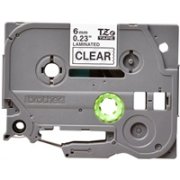 BROTHER TZE111 - TZ kazeta 6 mm široká, laminovaná TZE-111, priesvitné/čierne písmo