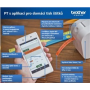 Tlačiareň štítkov BROTHER PT-P300 - 12 mm, TZe pásky, BT, iOS 9, Android 4.1 a vyššie, Apple MFi, BT