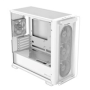 ASUS case A23 PLUS TG ARGB, Mini Tower, průhledná bočnice, 4x120mm ARGB Fan, bílá