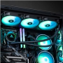 CHIEFTEC vodní chlazení CPU Iceberg 360, 2x360mm ARGB, ARGB vodní blok, LGA1851, AM5, černá