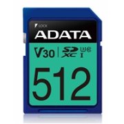 Karta ADATA SDXC 512GB Premier Pro UHS-I U3 Class 10 (R:95/W:60 MB/s)