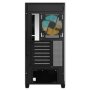 GIGABYTE case GB-C500P ST, Mid tower, 1xUSB-C 3.2, 2xUSB 3.0, 4x 120mm ARGB Fan, černá