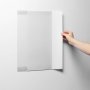 Samolepiaci držiak dokumentov DURABLE rPET A3 , zasúvateľný, transparentný, 5 ks
