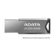 ADATA Flash Disk 16GB USB 2.0 DashDrive UV250, stříbrná