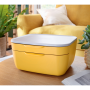 Zásuvkový box Leitz Cosy teplý žltý